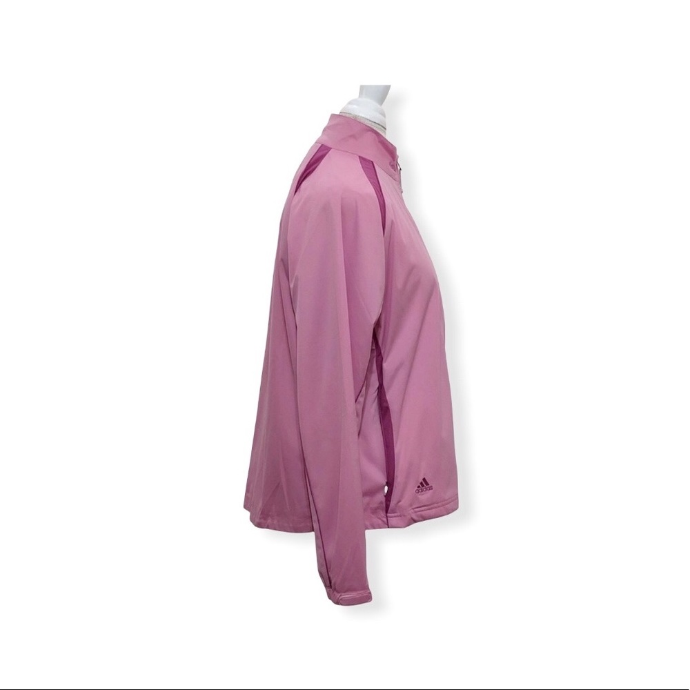 Adidas Women’s Clima proof Wind Jacket pink size Large - Picture 2 of 8